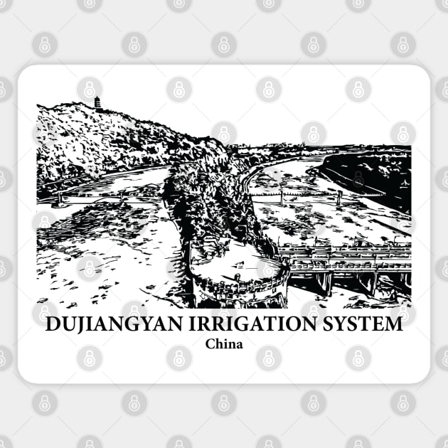 Dujiangyan Irrigation System - China Sticker by Lakeric